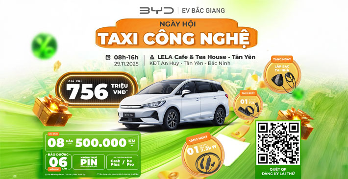 Sự kiện Ngày hội Taxi Công Nghệ tại Bắc Giang